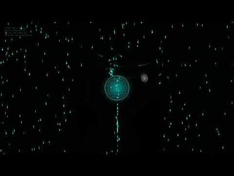 1 Hour of Data Visualization (Silent) - Digital Globe & Falling Hex Code Loop