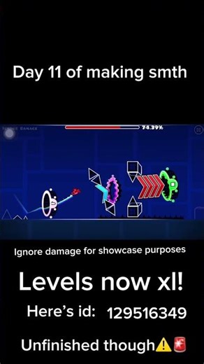 Day 11!!! #geometrydash #gd