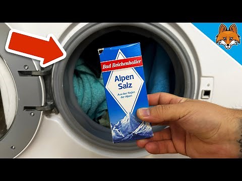 Dump SALT into the Washing Machine and WATCH WHAT HAPPENS💥(Ingenious Trick)🤯