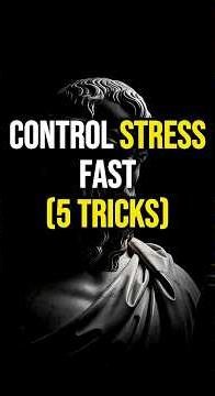 5 Stoic Tricks to Beat Stress Instantly | Marcus Aurelius