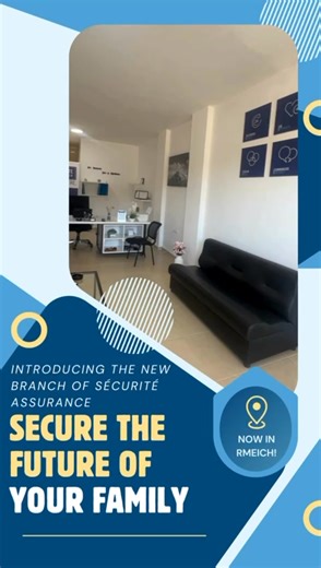 4.1K views · 21 reactions | Securite Assurance is now in Rmeish! We’re proud to bring you trusted insurance solutions closer to home. Visit our new branch and Let us protect what matters most to you! Khoury Center - Main road. Call us : 76547633 #SecuriteAssurance #Rmeish | Rmeich | Facebook