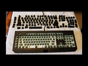 How to Clean Your Keyboard ( Razer Chroma Keyboard )