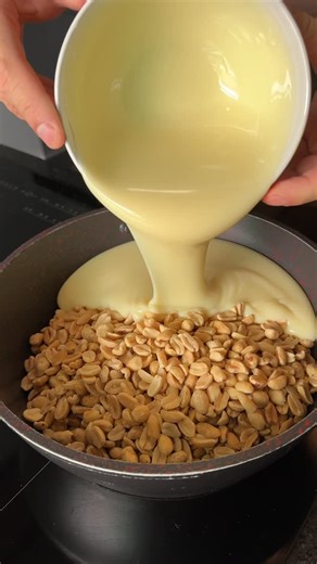 Diego Bueno │ Receitas on Instagram: "É só despejar leite condensado no amendoim e você vai fazer essa receita deliciosa! 📍INGREDIENTES: 500g de amendoim torrado sem pele e sem sal 800g de leite condensado 2 cs de manteiga 2 xícaras de leite em pó 🎥 Passo a passo no vídeo #explorar #receitas #doce #amendoim"