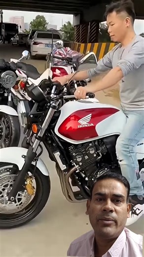 Honda CB400 Super Four Exhaust Sound – Pure Inline-4 Music! 😍🔥 #hondacb400 #shortsfeed #exhaustsound