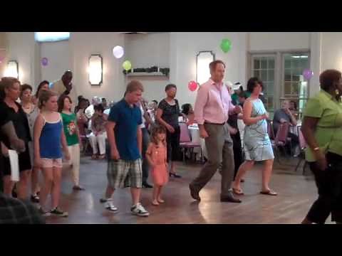 "Easy" line dance for kids