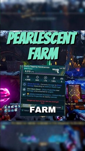 How To Repeatedly FARM The NEW Pearlescent Handcannon In Borderlands 4!!! #borderlands4 #fyp
