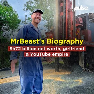 1.8K views · 68 reactions | MrBeast, whose real name is Jimmy Donaldson, is an American YouTuber and philanthropist who has recently gone viral in Kenya for building 52 boreholes in the country. #PulseWatchItEnt | Pulse Kenya | Facebook