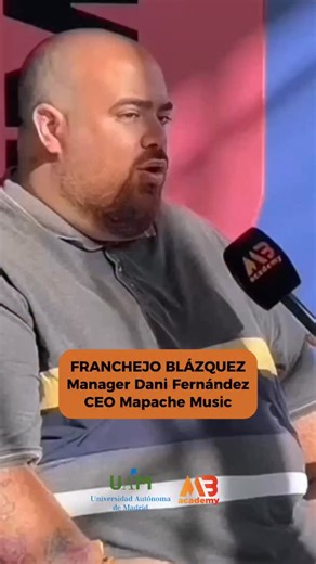 Music Business Academy on Instagram: "Uno de nuestros propósitos es dar voz a los profesionales que admiramos… y también a los que sentimos muy cerca. Y este es, sin duda, el caso de Franchejo, manager de Dani Fernández y CEO de Mapache Music. Cada año tenemos la suerte de contar con él en el Máster en Industria Musical de la Universidad Autónoma de Madrid y Music Business Academy, compartiendo experiencia real, visión y muchísima generosidad con nuestros alumnos. A @franchejo y a @danifdezmusic