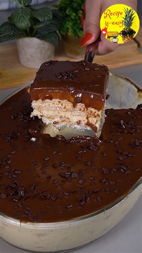 This no bake passion fruit and chocolate dessert has a secret for this super creamy, melt in your mouth result | Recipes Channel