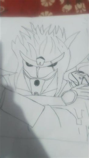 drawing of Kakashi 's susanoo #drawing #art#naruto#kakashi#anime