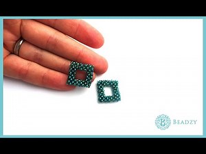 Beadwork: CRAW Cubic Right Angle Weave Squares