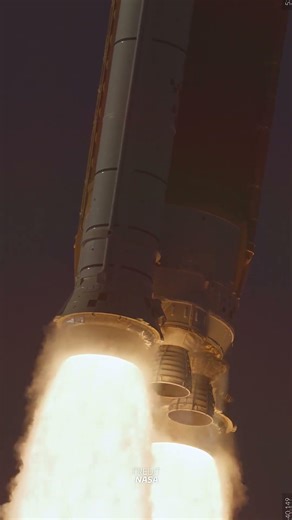Brand New SLO-MO Footage of Artemis II Launch 😲🤯 #nasa #space #artemis
