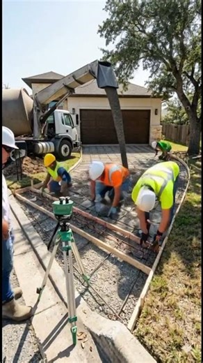 From Cracked to Luxury | Complete Driveway Replacement Timelapse