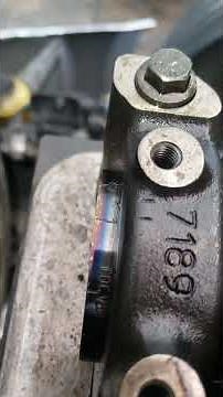 Volvo D16 valve adjustment.