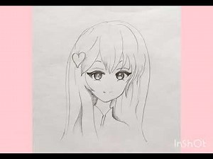 How to Draw Cute Little Anime Girl | Step by step drawing for beginners