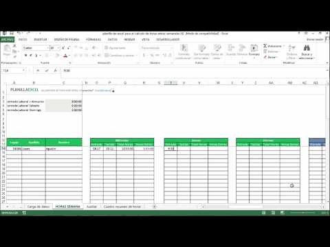Excel spreadsheet for overtime