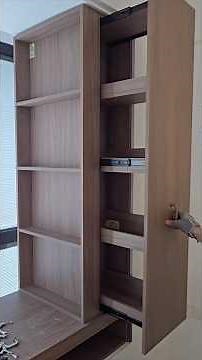 Classic–Modern Drawer Cabinet Installation | Window-Side Desk & Tall Unit Finish!