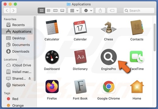 EnginePro Adware (Mac)