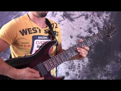 7 Strings Blues - Guitar Solo ( + Free Backing Track )