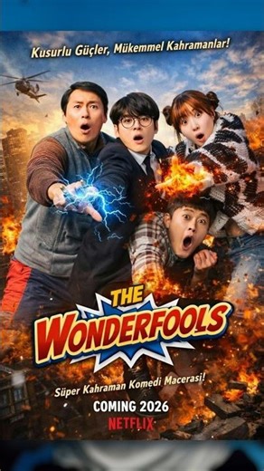 Upcoming Superpower Korean Drama in Hindi Dubbed on Netflix #thewonderfools #kdrama #shorts