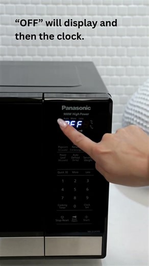 How to Deactivate and Activate Automatic Child Lock for Panasonic NN SG448 and NN SB438