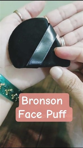 Face powder Puff | Bronson pizza Puff #bronson #makeup #shorts