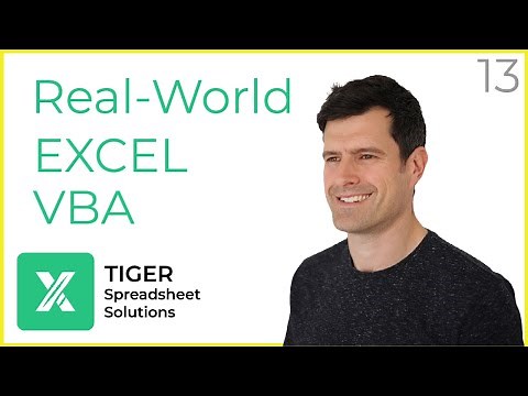 (13/30) Excel VBA For Beginners: 30 Real World Problems And Solutions