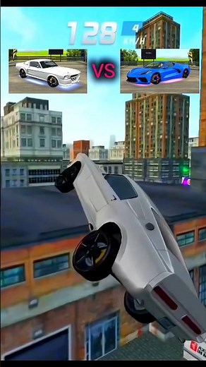 Epic Car Jump Stunt Challenge 🚗💥 | Extreme Car Driving Simulator | #shots