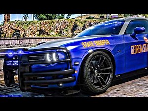 GTA 5 MODS Highway Patrol|| GSP CHALLENGER|| GTA 5 Lspdfr Mod| 4K