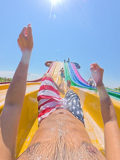 POV: Swimming Pool to the Top of the Water Slide! 🌀 | Water Slides