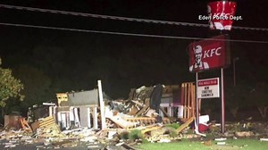 Explosion destroys KFC restaurant