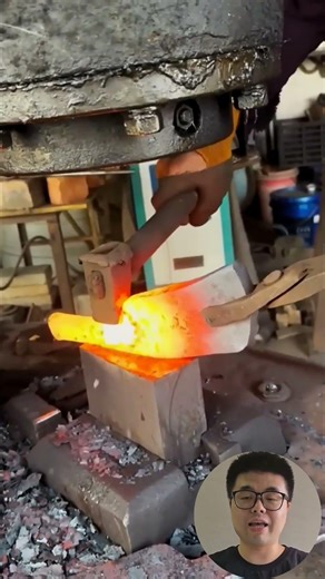 Powerful Hammer Forging Process #Metalworking