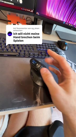 Antwort auf @og_sinan die Maus ist gut #maus #pc #gaming #gamingmaus #computer