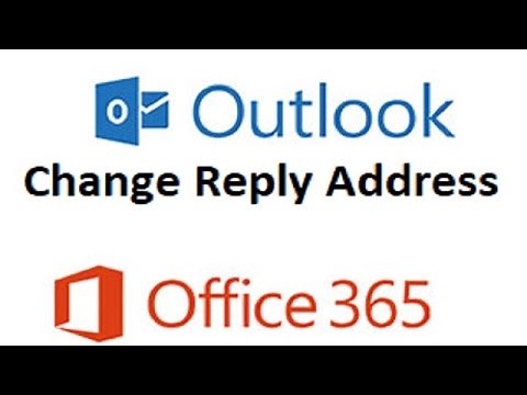 How to Get Reply to an email to a different email address in Outlook Office 365/2016/2019 |Whats How