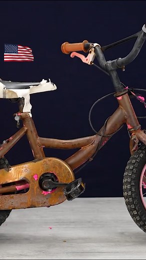 Old Bicycle Restoration Process