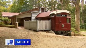 If you've ever wanted to live on a train, then get onboard: a home made from a few Red Rattlers has hit the market. The Dandenongs property has a storied history: it housed the Choo Choos restaurant in the ‘80s, and once played host to the Von Trapp family singers. #9News | Nightly at 6pm | 9 News Melbourne