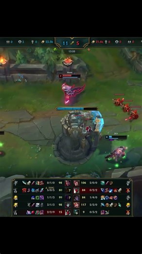 Nami assist vs Jhin