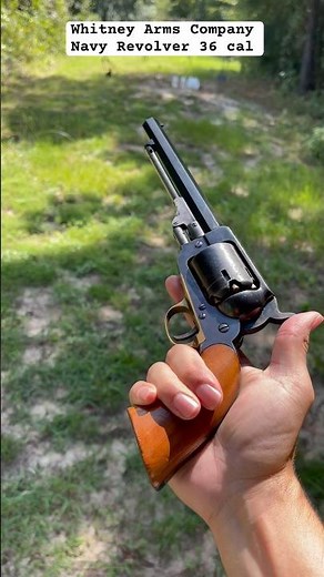 Shooting Civil War Repro Whitney Arms Navy Revolver 🔥 #civilwar #civilwarhistory