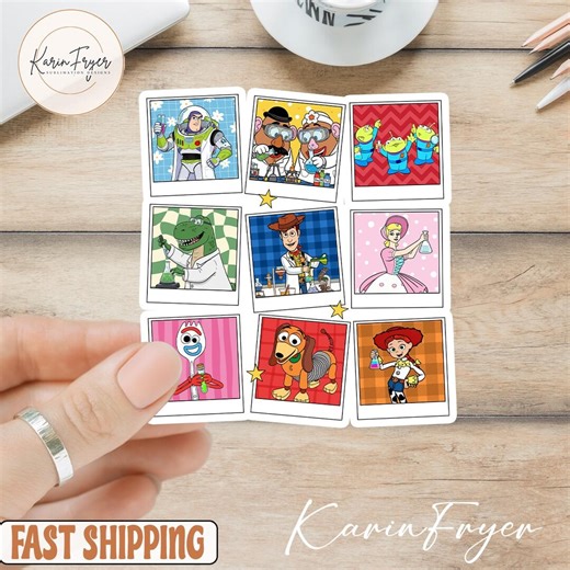 Lab Week Toy Inspired Sticker, Funny Science Lab Characters Vinyl Sticker, Lab Tech Gift, Scientist Cartoon Waterproof Sticker - Etsy