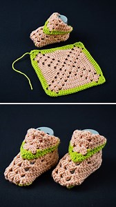 5K views · 57 reactions | Comment crocheter des chaussons à partir de...