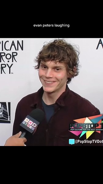 just evan peters laughing I CAN’T #evanpeters #evanpeterslaugh