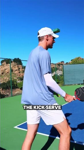 Try This INSANE New Serve For Free Points in Pickleball