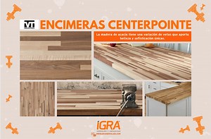 Encimeras VT CenterPointe La madera de acacia tiene una variación de vetas que aporta belleza y sofisticación únicas. ----------------------------------------------------------------- 📌Visita nuestra tienda online: www.igraherrajes.com (Envíos a toda la república mexicana 🇲🇽) ----------------------------------------------------------------- NUESTRAS UBICACIONES 🟢Sucursales IGRA Herrajes: https://www.igraherrajes.com/tiendasigra/ (Tijuana B.C. ✦ Mexicali B.C. ✦ Rosarito B.C.✦ Ensenada B.C.✦ S