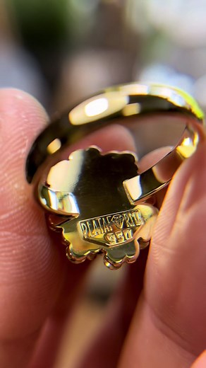 Proceso completo anillo oro amarillo 18k | Anillo alas de angel y modelos de matrimonio