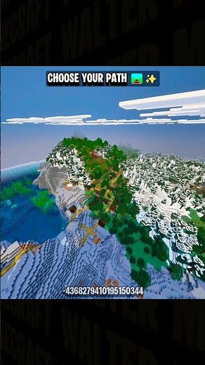 AMAZING TAIGA VILLAGE SEEDS 🌲💎 | Minecraft Bedrock v 26 #minecraft