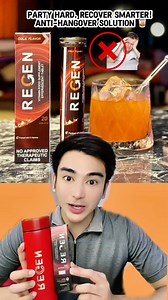 Regen — the science-backed anti-hangover solution designed to rehydrate, restore, and get you back to feeling your best. Hydration. Recovery. Regen. ⚡️ Regen Inside every tab of Regen: the science of hydration meets the power of recovery. Just drop, fizz, and bounce back. 💥 #regenantihangoverdrink #regen #hangover #electrolytes #multivitamins | Cj Reyes