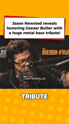 Jason Newsted reveals honoring Geezer Butler with a huge metal bass tribute!