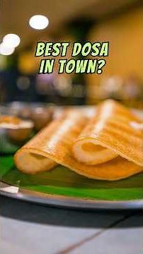 Kolkata's Best South Indian Food? We Tested Dosa Coffee