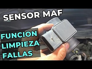 Clean the MAF sensor, learn how it works and recognize its faults