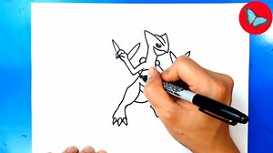 How To Draw  Pokemon - Sceptile